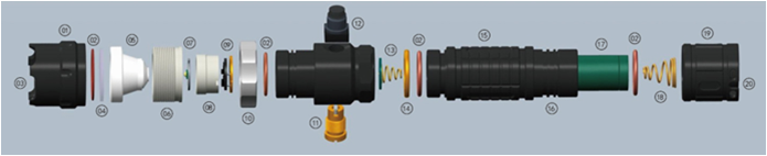 TANK007探客LED強光手電筒的基本結(jié)構(gòu)及性能特點 TANK007探客LED強光手電筒的基本結(jié)構(gòu)及性能特點